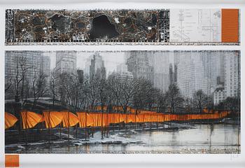 386. Christo & Jeanne-Claude, "The Gates, Central Park, New York".