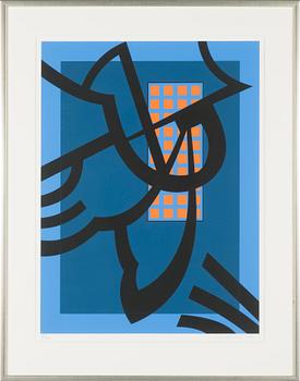 Sam Vanni, silkscreen, signed and dated -84, numbered 73/75.