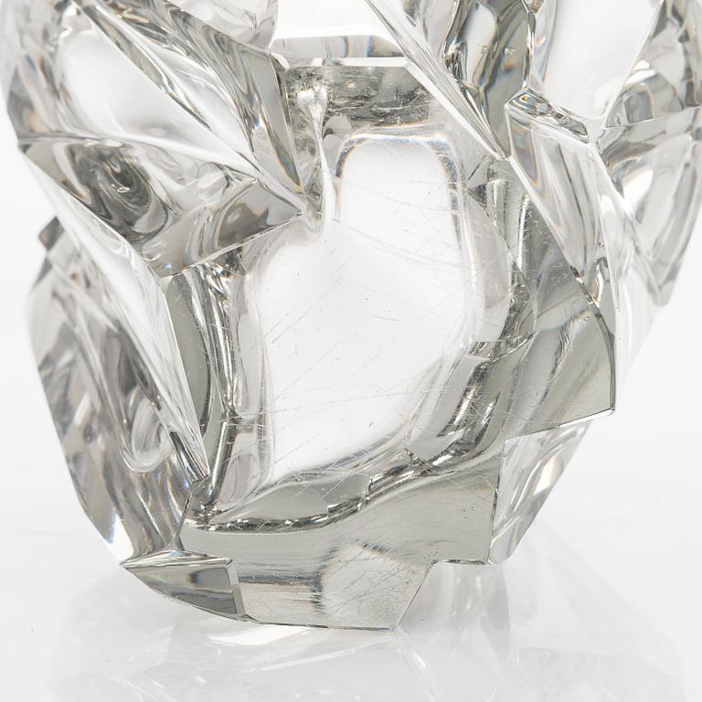 Tapio Wirkkala, vas, "Isberg", signerad Tapio Wirkkala Iittala 57.