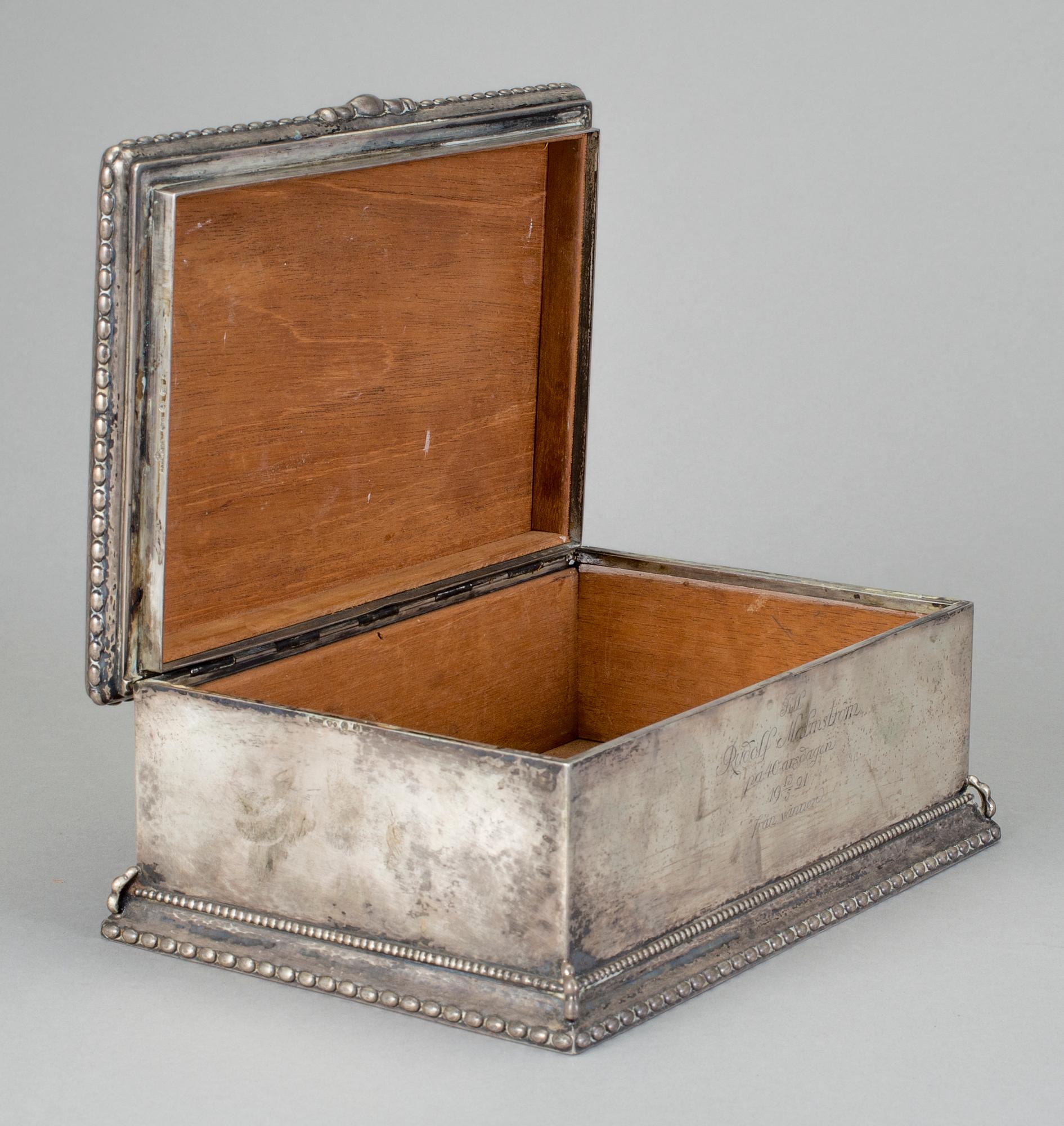 SKRIN, silver. CG Hallberg, Stockholm, 1920.