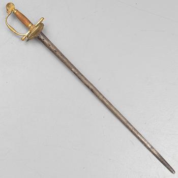 A Swedish 18th Century composite sword.