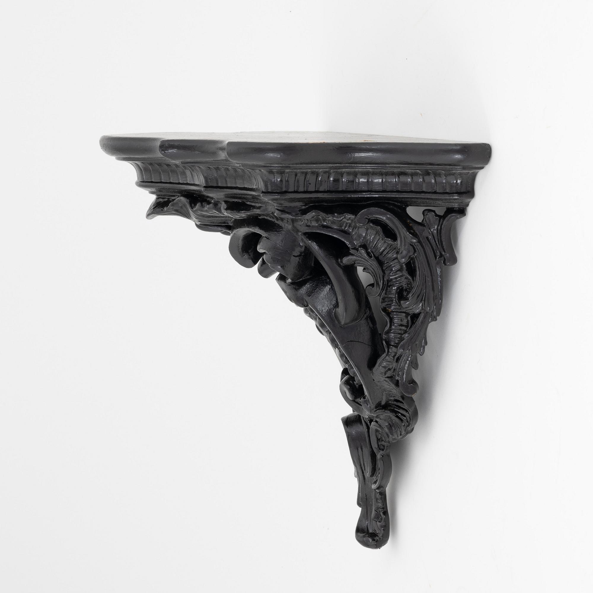 A French rococo-revival console shelf, later part of the 19th Century.