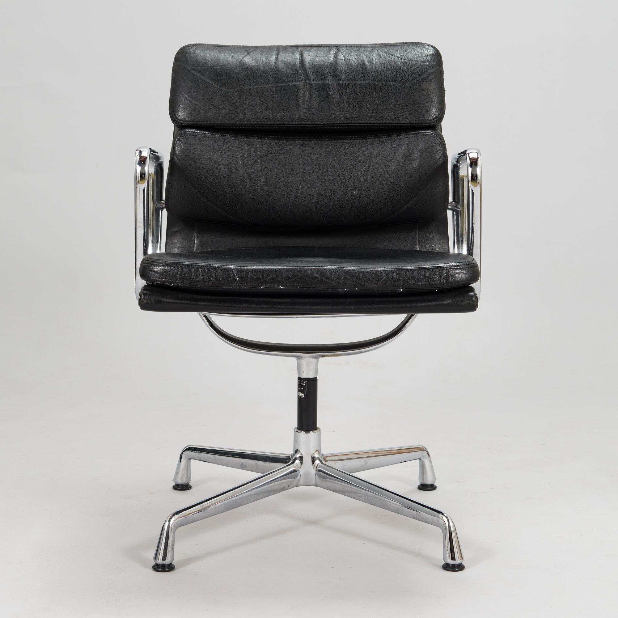 CHARLES & RAY EAMES, kontorsstol, "EA 208 Soft Pad Chair", Vitra.
