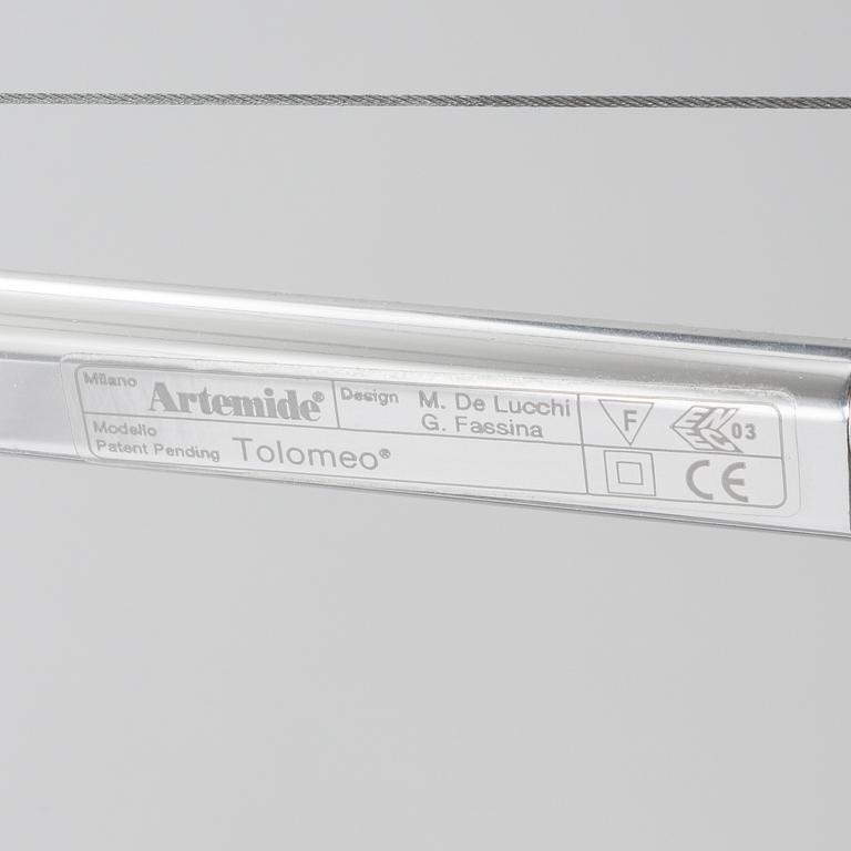 Michele De Lucchi & Giancarlo Fassina, a pair of "Tolomeo" wall lamps, Artemide, Italy.