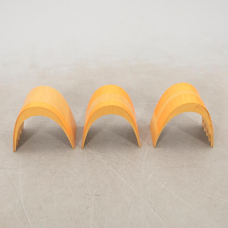 Maxjenny Forslund & Thomas Bentzen, stools 3 pcs 2001.