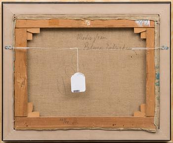 oil on canvas, signed.