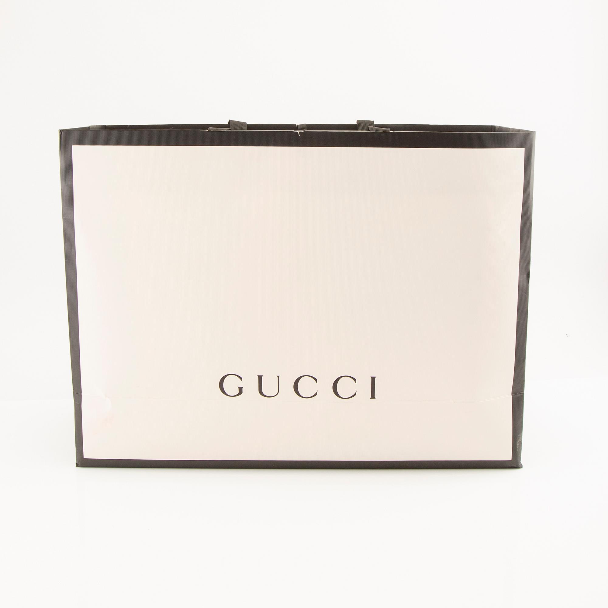 Gucci paper bag 2018 deals