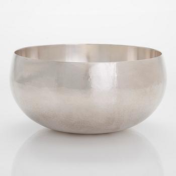 Tapio Wirkkala, silver, ETYK-bowl, TW 445, Kultakeskus, Hämeenlinna 1978.