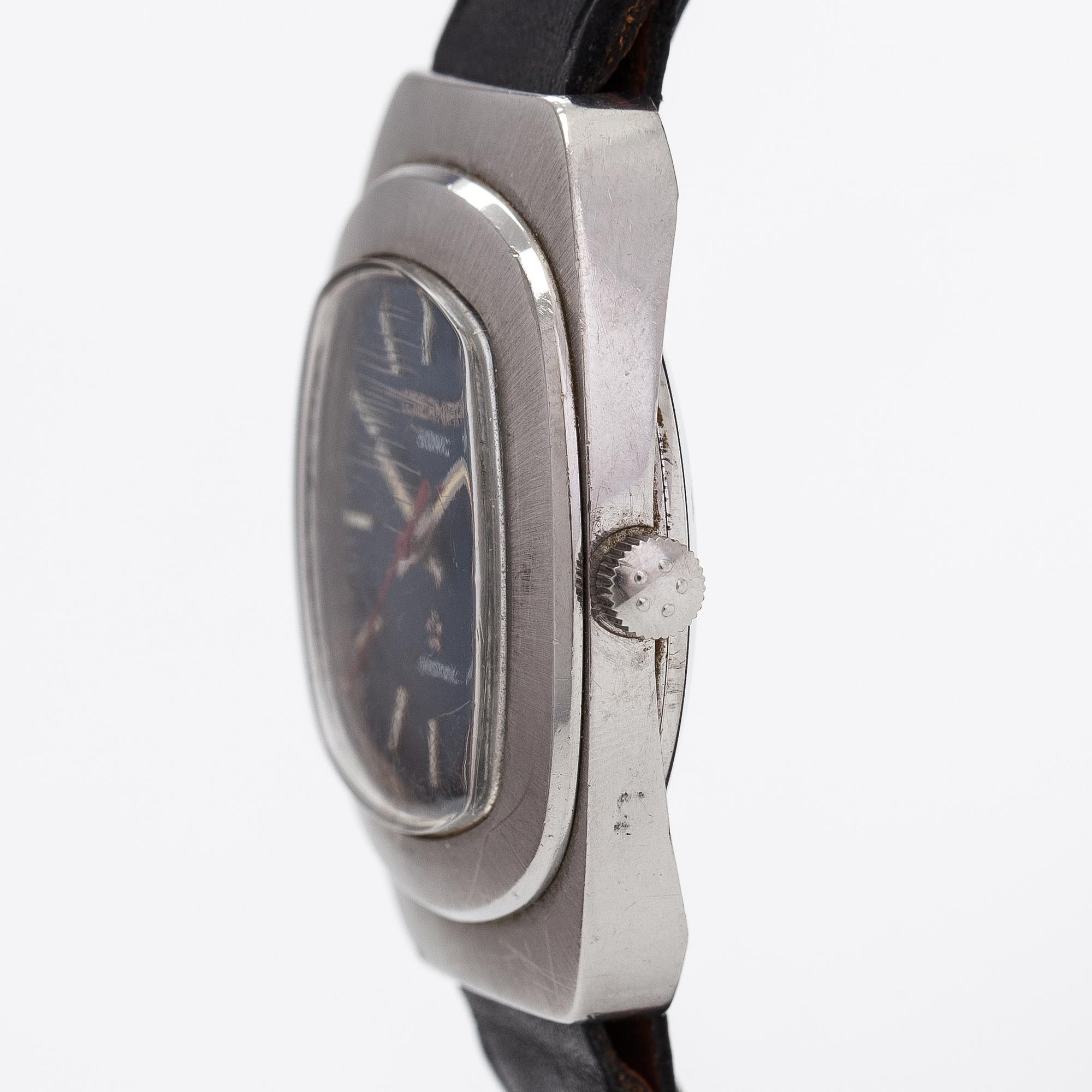 Eterna Sonic, electronic, wristwatch, 35 mm.