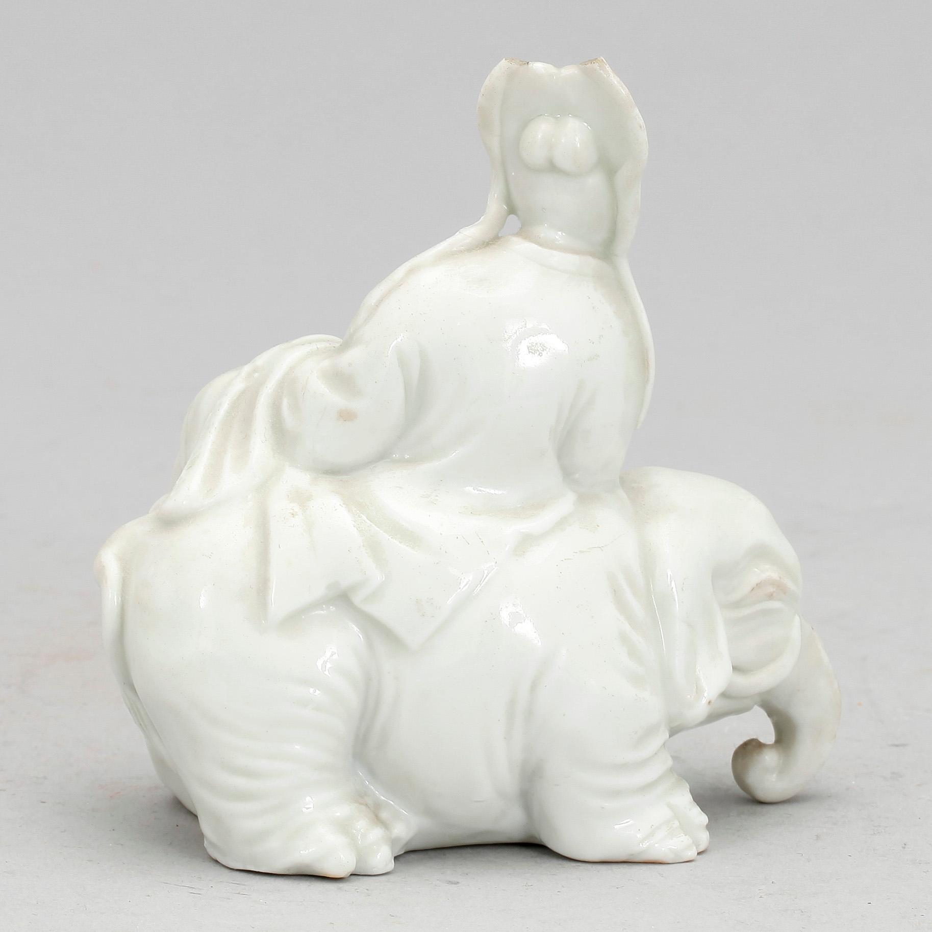 FIGURIN, blanc de chine, Kina, 1800/1900-tal.