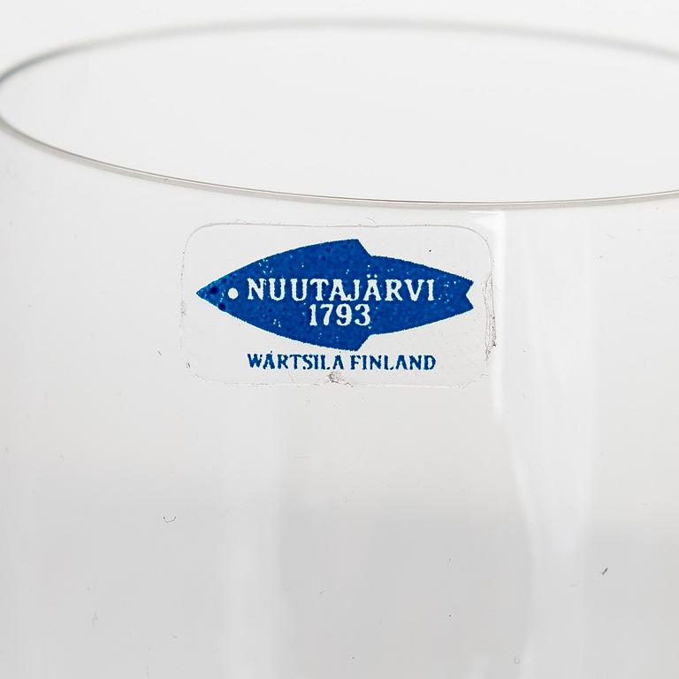 Saara Hopea, vinglas, 16 st, "Traviata", Notsjö, Nuutajärvi.