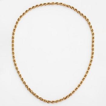 Halsband i 18K guld. Schweiz.