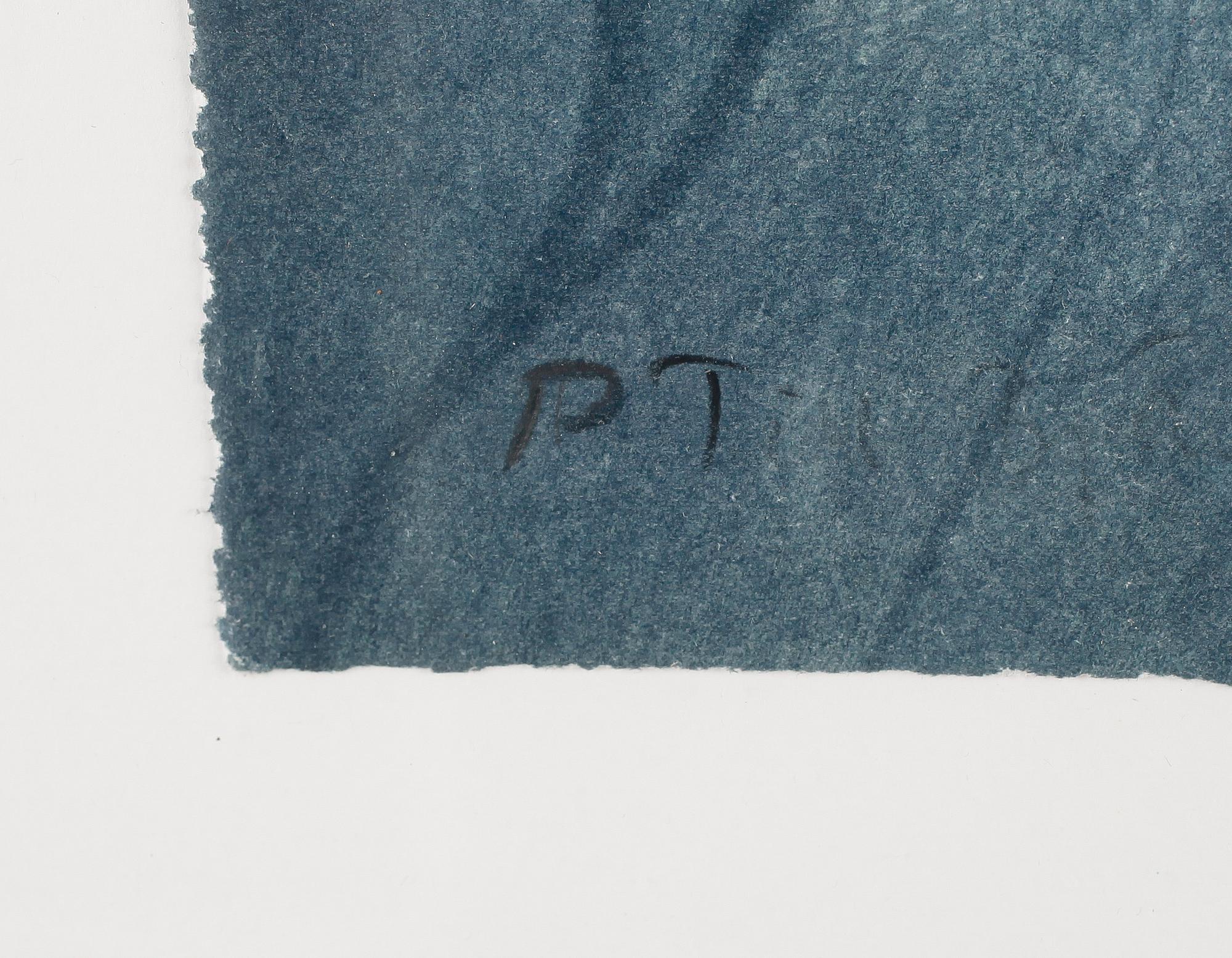 PETER FRIE, färglitografi, signerad PT.