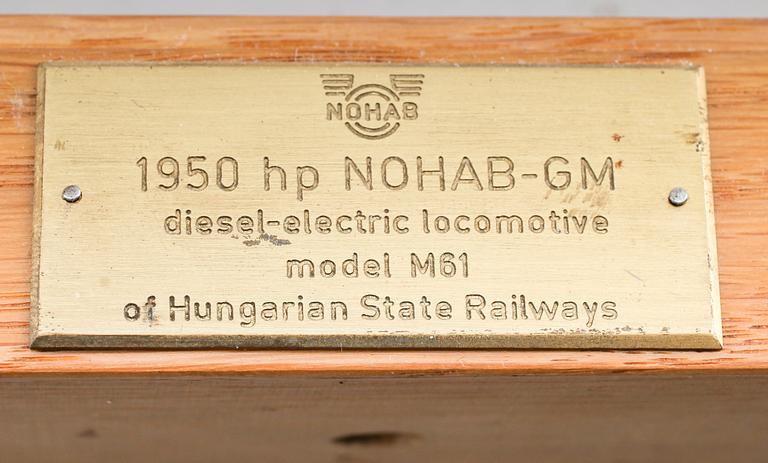 SAMLING MODELLTÅGSDELAR, 16 delar, Piko, Tyskland.