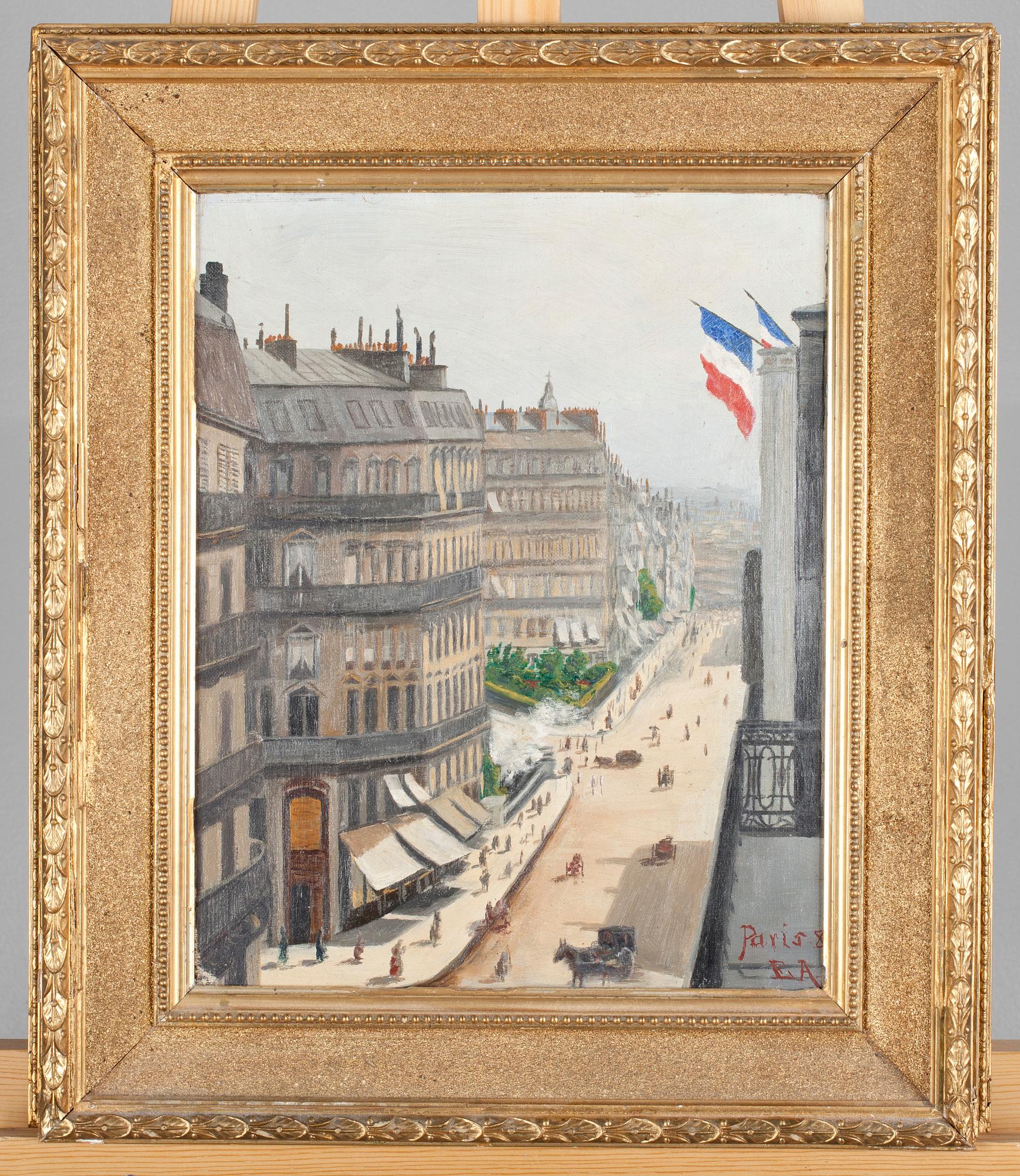 Elin Alfhild Nordlund, GATUVY FRÅN PARIS.