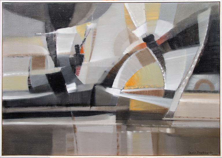TAPIO SOUKKA, olja på duk, signerad och daterad -71.