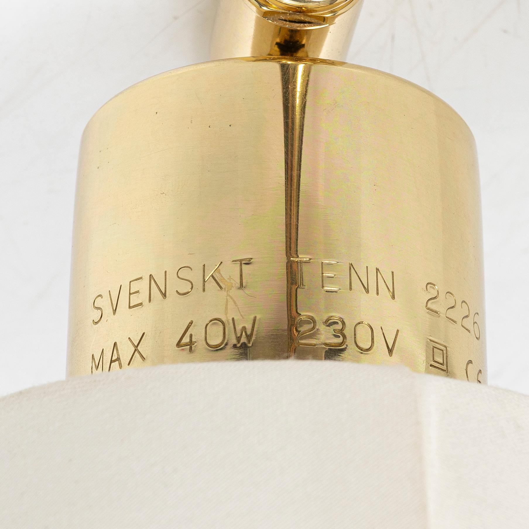 Josef Frank, a wall lamp, model 2226, Svenskt Tenn.