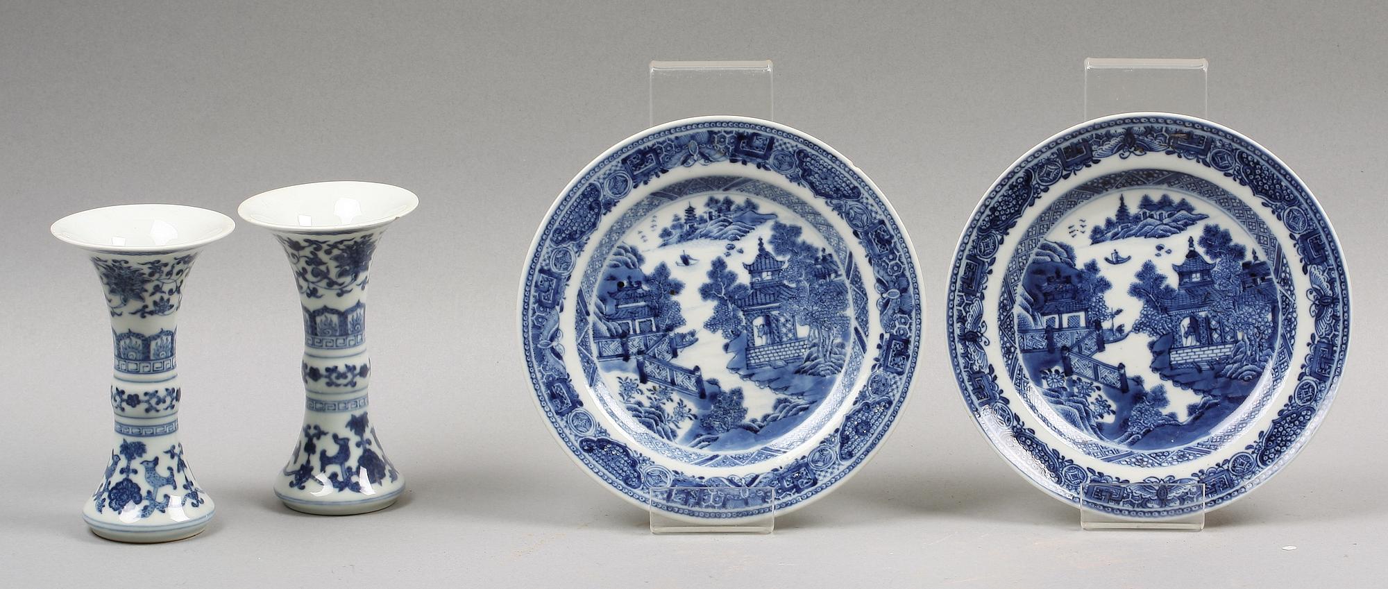 PARTI PORSLIN, 4 delar. Kina.