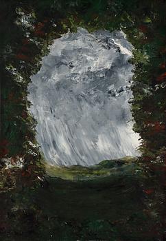 403. August Strindberg, "Inferno" ("The Inferno-painting") oil on canvas 100 cm*70 cm, signed and dated 1901.