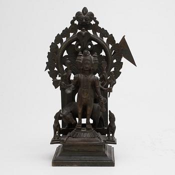 FIGURIN, brons, Indien, troligen 1800-tal.