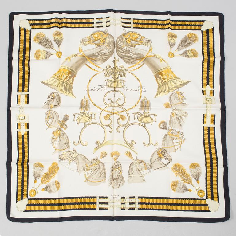 HERMÈS, scarf, "Panache et Fantaisie", original issue, 1959.