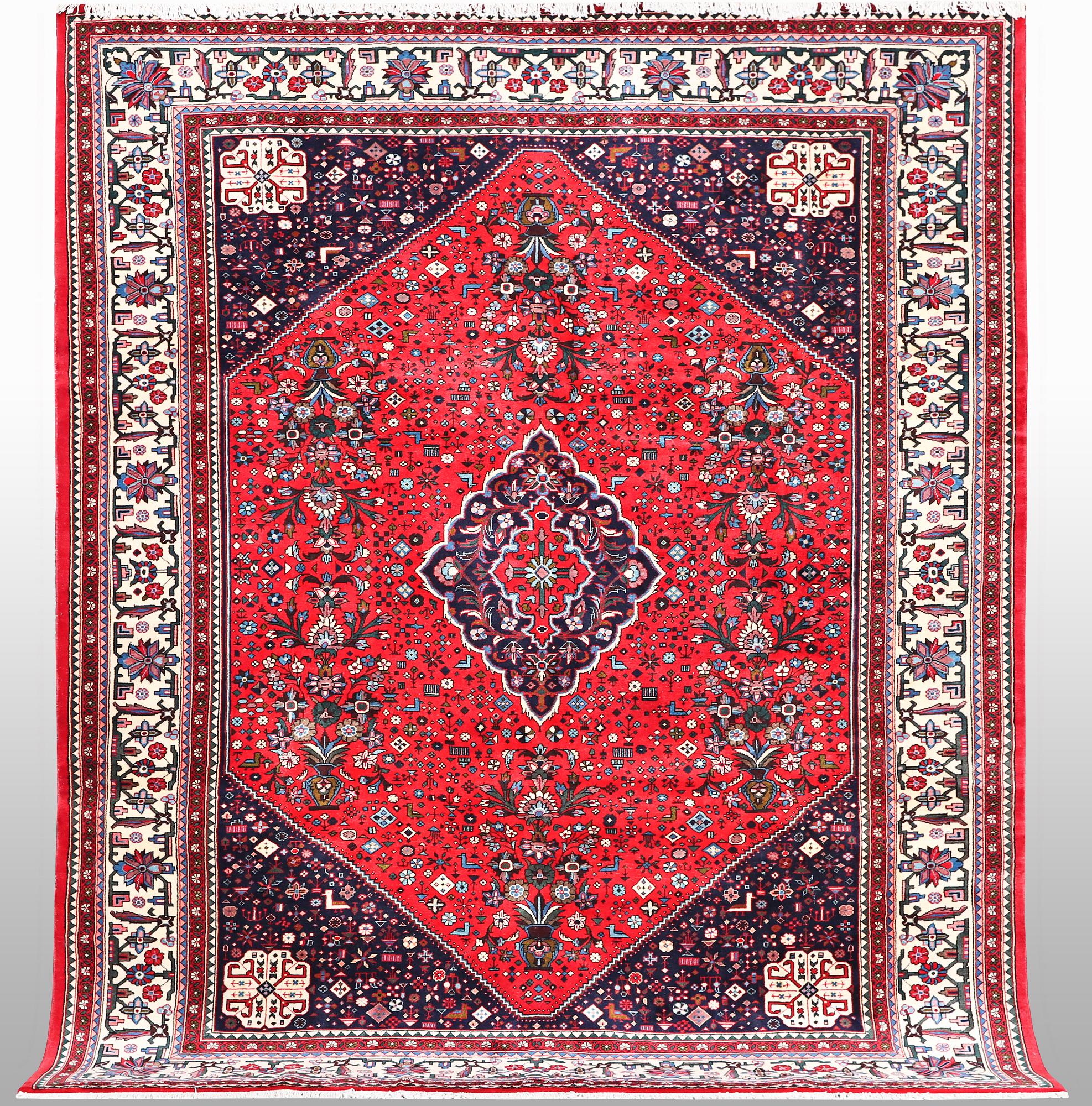 A carpet, Abadeh, ca 345 x 249 cm.