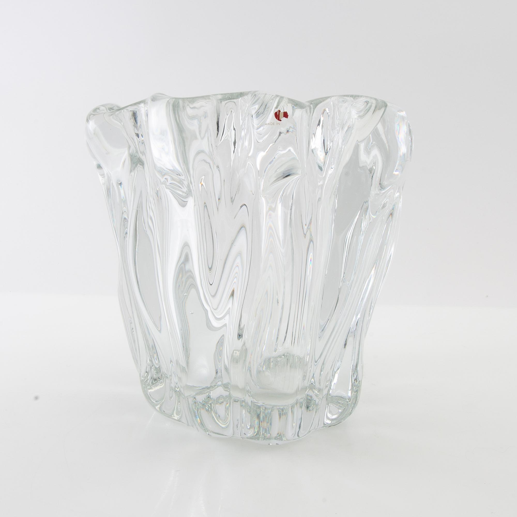 Tapio Wirkkala, "Kalvola's stump," signed Iittala.