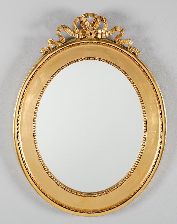 SPEGEL, gustaviansk stil, omkring år 1900.
