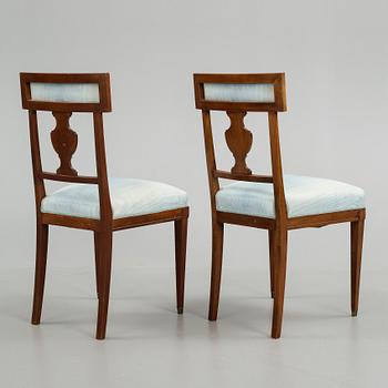 STOLAR, 6 st, empire, 1800-talets första hälft.
