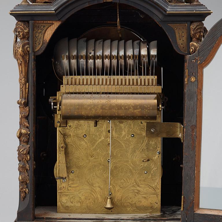 BORDSUR MED SPELVERK, av Stephen Rimbault verksam i London 1744-85. George III.