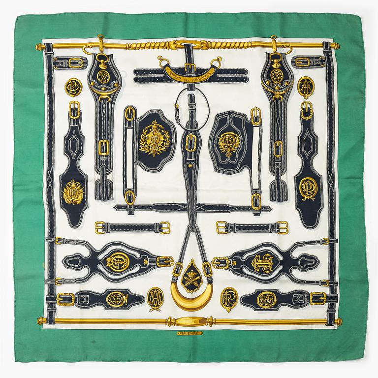 Hermès, scarves, 3 st.