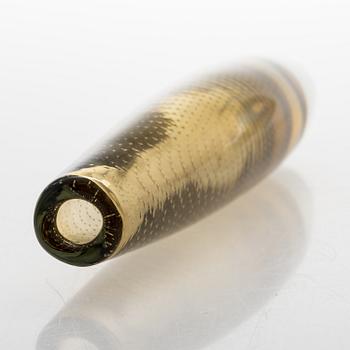 GUNNEL NYMAN, A glass vase signed G. Nyman Nuutajärvi Notsjö.