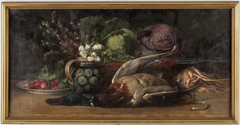 LUDWIG EIBL, olja på duk, signerad.