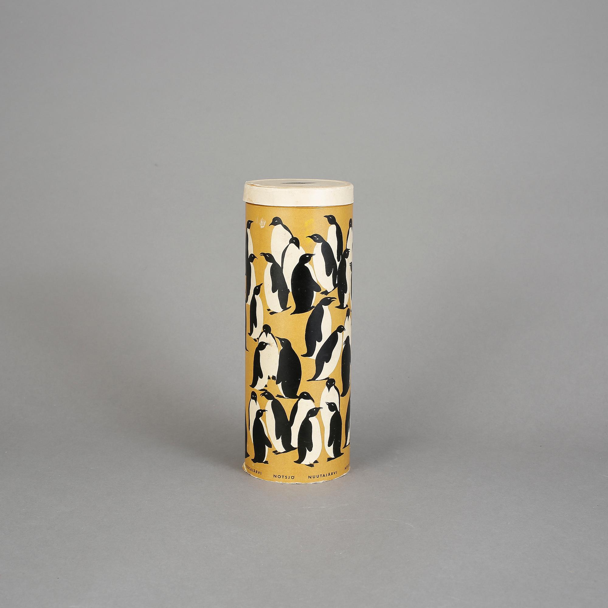 KARAFF och GLAS, 8 st, Kaj Franck, Nuutajärvi, Notsjö, Finland, 1950-tal.