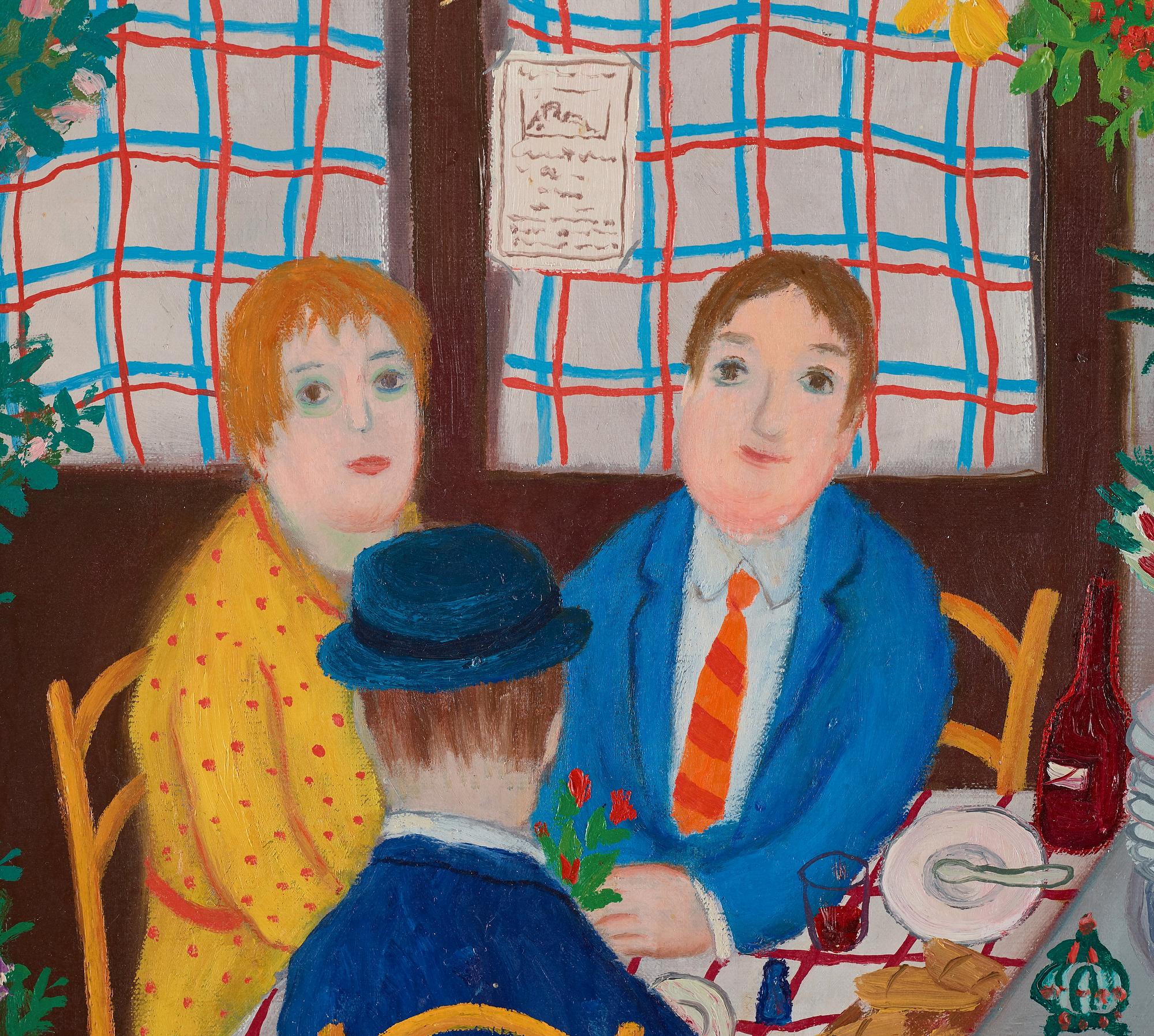 Lennart Jirlow, At the bistro.