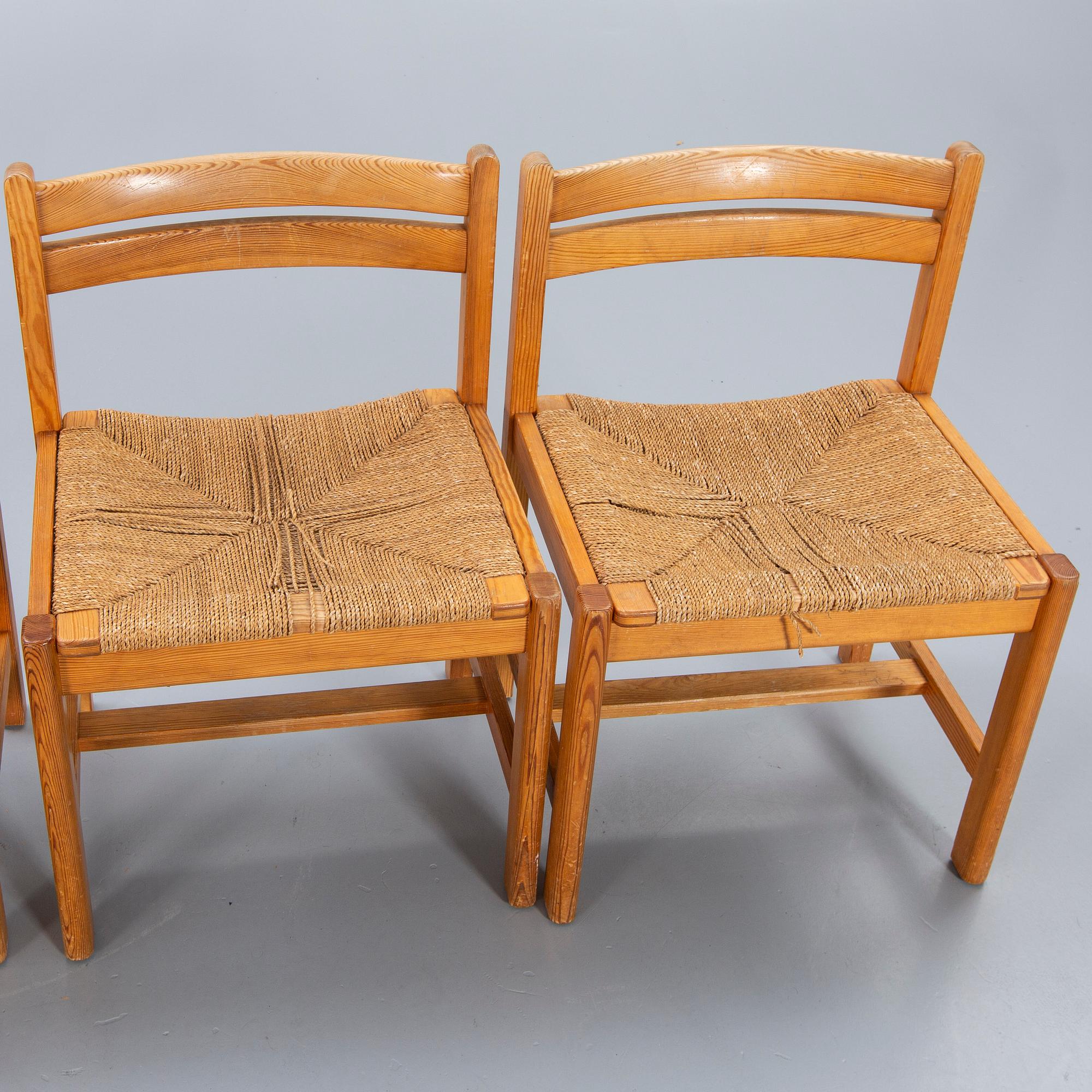 Børge Mogensen, matbord, 4 stolar, "Asserbo", Firma Karl Andersson & söner.