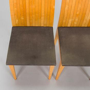 Tuula Falk, a pair of alder wood chairs, Puuart, Lieto, 2000.