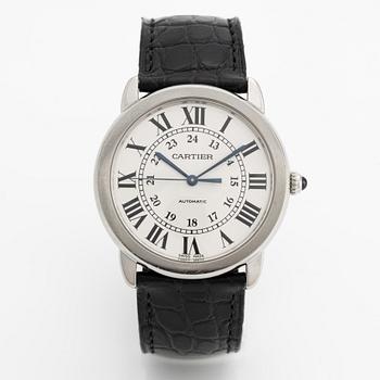 Cartier, Ronde Solo, armbandsur, 36 mm.