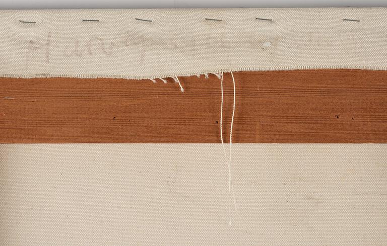 Harvey Quaytman, "Ivory, Slat and Black Glass".