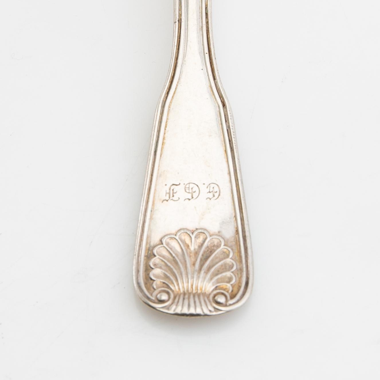 Twelve silver forks, I Sundström, Stockholm, 1916.