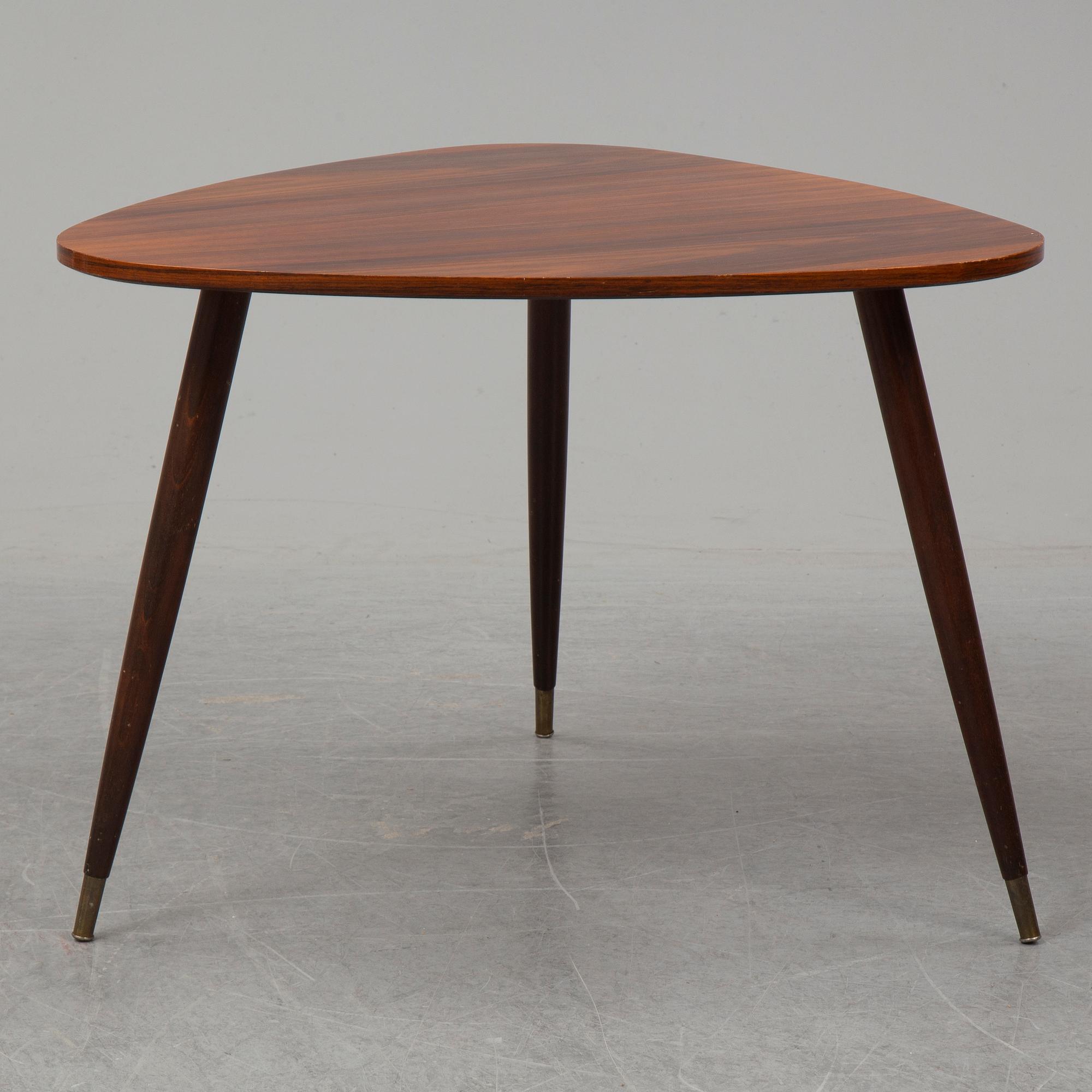 A Bröderna Miller teak coffee table, Bankeryd, 1950's.