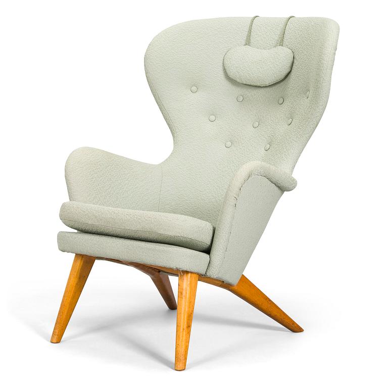 Carl Gustaf Hiort af Ornäs, A mid-20th-century armchair 'Siesta' manufacturer Puunveisto Oy - Träsnideri Ab, Finland.