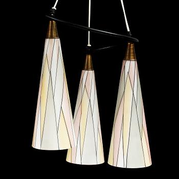 TAKLAMPA, 1900-talets andra hälft.