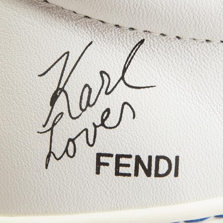 Karl Lagerfeldt för Fendi, Sneakers, strl 37,5.