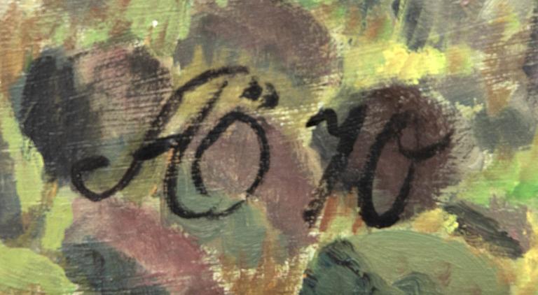 Alma Öhrström, Betupptagning, 1970.