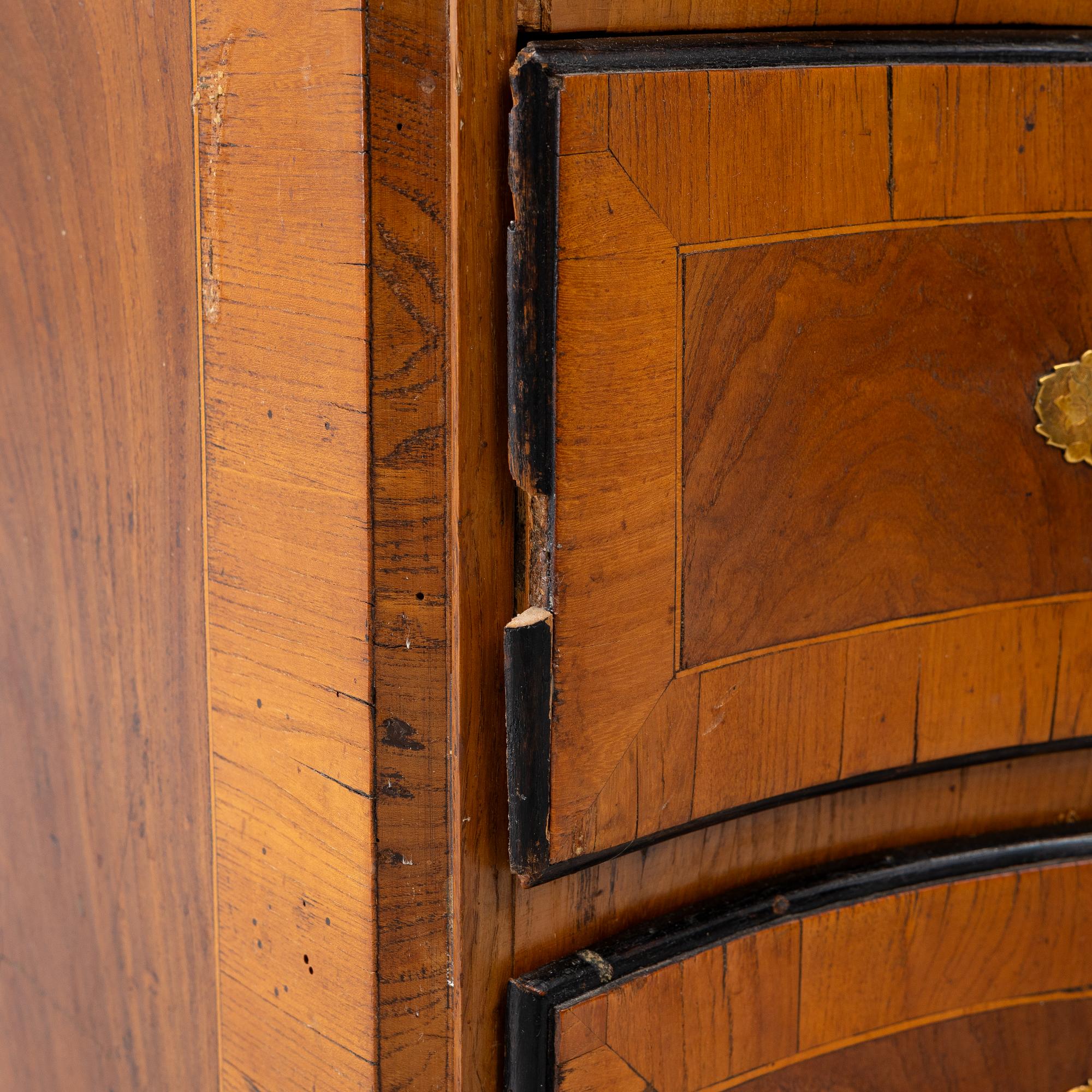 Byrå, senbarock, 1700-tal.