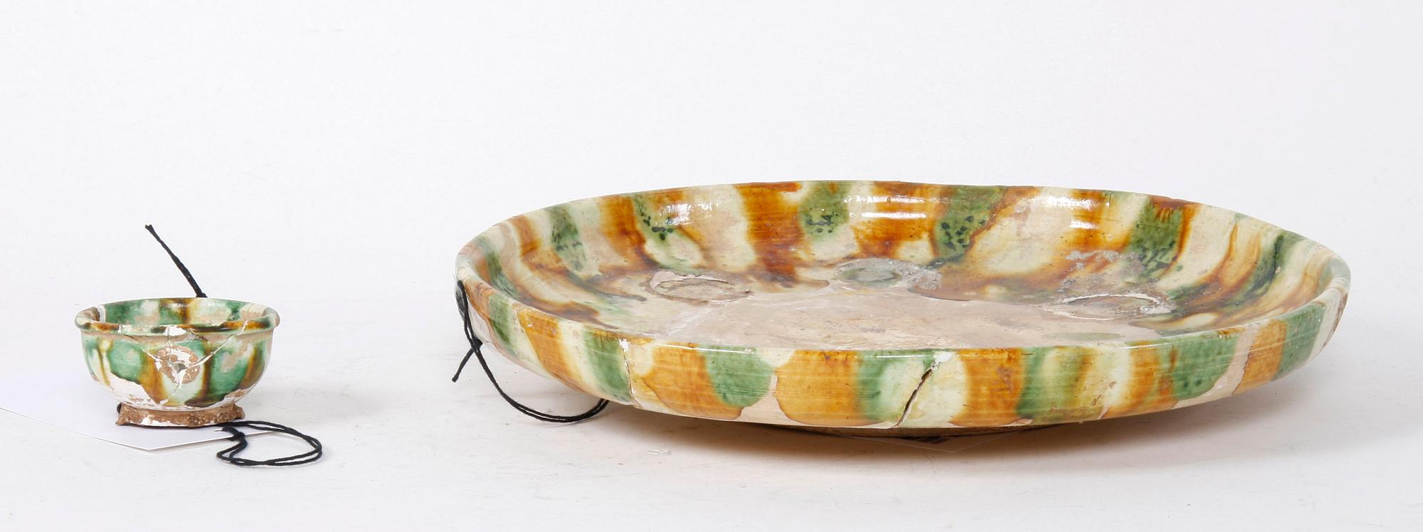 FAT samt KOPP, lergods, Kina.