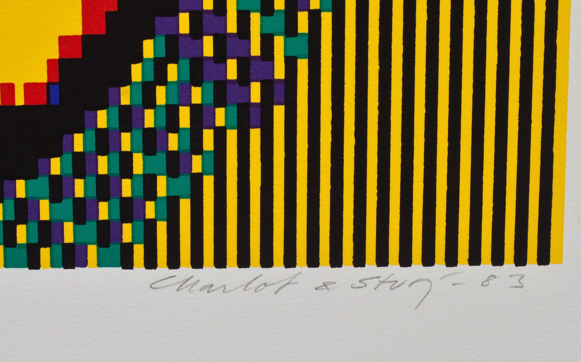 STURE JOHANNESSON och CHARLOTTE JOHANNESSON, färgserigrafi, signerad och daterad -84, numrerad 119/200.