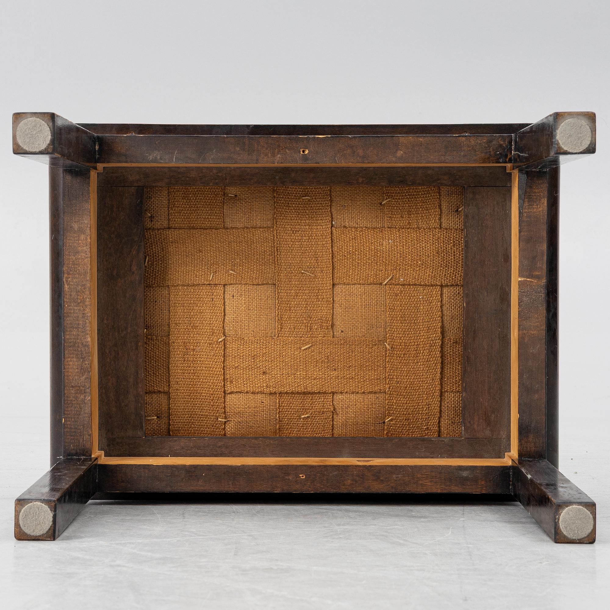 a Swedish Grace stool, 1930s.