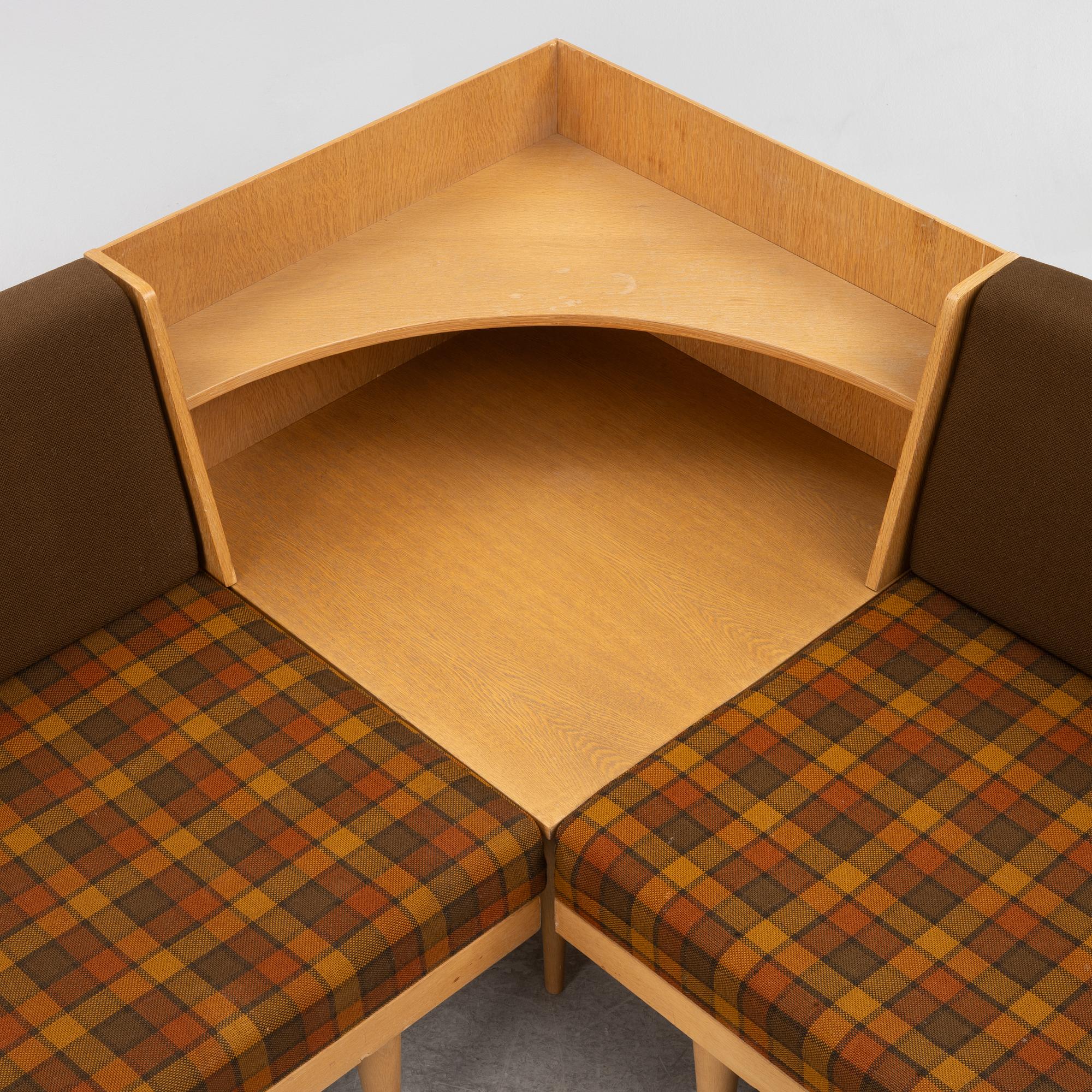 Haldor Vik & Ingmar Relling, daybed/module sofa, "Svane", from the Svane series, Ekornes Fabrikker A/S, Norway, circa 1970.